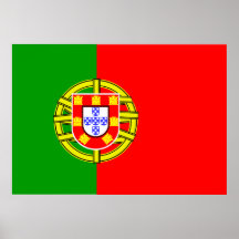 Drapeau du Portugal Poster