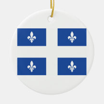 Drapeau du Québec Ornement