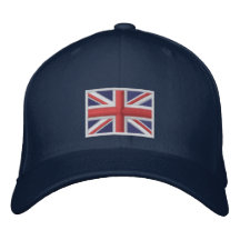 Drapeau du Royaume-Uni Chapeaux Brodés