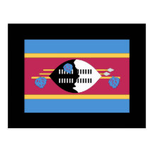 Drapeau du Souaziland Cartes Postales