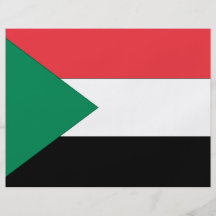 Drapeau du Soudan Prospectus Personnalisés