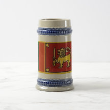 Drapeau du Sri Lanka Tasse