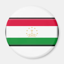 Drapeau du Tadjikistan Magnets Pour Réfrigérateur