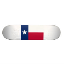 Drapeau du Texas Skateboard Customisable