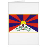 Drapeau du Thibet Carte