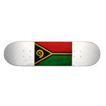Drapeau du Vanuatu Skateboard