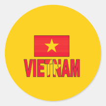 Drapeau du Vietnam Autocollants