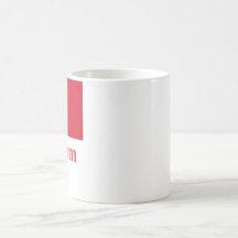Drapeau du Vietnam avec le nom dans le Vietnamien Tasse