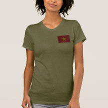 Drapeau du Vietnam et T-shirt de carte