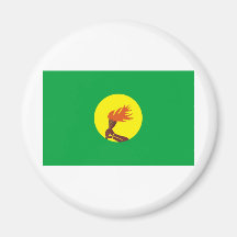 Drapeau du Zaïre-Congo Aimants