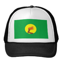 Drapeau du Zaïre-Congo Casquette