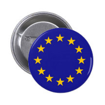 Drapeau d'Union européenne Badges Avec Agrafe