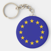 Drapeau d'Union européenne Porte-clefs