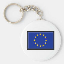 Drapeau d'Union européenne Porte-clefs