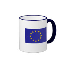 Drapeau d'Union européenne Tasse À Café