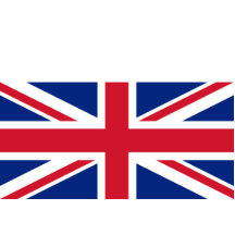 Drapeau d'Union Jack de coût bas de bureau de la G Photo En Relief