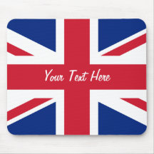 Drapeau d'Union Jack de coût bas de la Grande-Bret Tapis De Souris