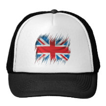 Drapeau d'Union Jack de défibreurs Casquettes De Camionneur