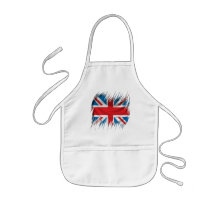 Drapeau d'Union Jack de défibreurs Tablier