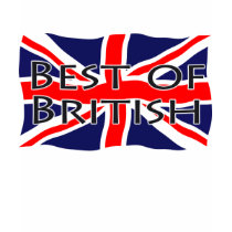 Drapeau d'Union Jack - meilleur des Anglais t-shirts
