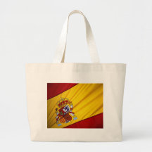 Drapeau espagnol sac en toile