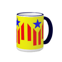 Drapeau Estelada Catalanne Tasse À Café