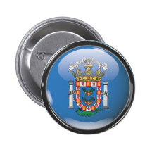 Drapeau et escudo de Melilla Badge