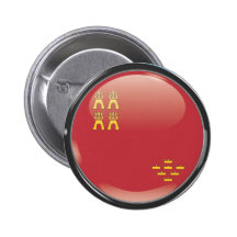 Drapeau et escudo de Murcie Pin's Avec Agrafe