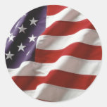 Drapeau fier et patriotique des Etats-Unis Adhésifs