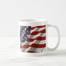 Drapeau fier et patriotique des Etats-Unis Mug À Café