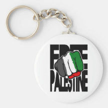 Drapeau Fist de la Palestine libre ' Porte-clé