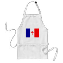 Drapeau français libre de forces tabliers