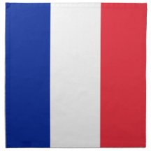 Drapeau français sur la serviette de MoJo