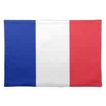 Drapeau français sur le set de table de MoJo