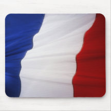 Drapeau français tapis de souris