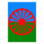 Drapeau gitan bohémien officiel faire-parts