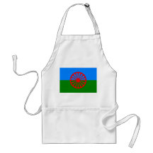 Drapeau gitan bohémien officiel tablier