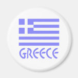 Drapeau grec et mot Grèce Aimants