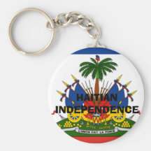 drapeau-Haïti-détail-atterrisseur, l'INDÉPENDANCE  Porte-clé