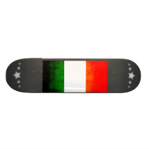 Drapeau irlandais énervé moderne planches à roulettes customisées