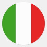 Drapeau italien autocollants