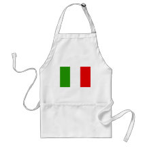 Drapeau italien tablier