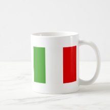 Drapeau italien tasse