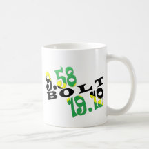Drapeau jamaïcain d'Usain Bolt Berlin 2 WR Tasse