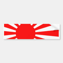 Drapeau japonais adhésifs pour voiture