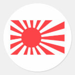 Drapeau japonais de marine adhésifs