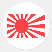 Drapeau japonais de marine adhésifs