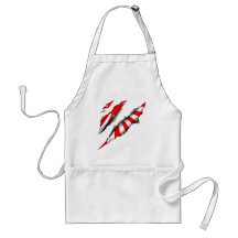 Drapeau japonais tablier