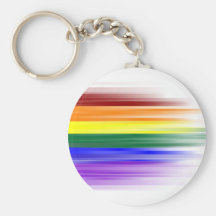 Drapeau Keychain d'arc-en-ciel (classique) Porte-clefs