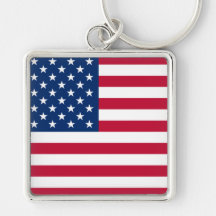 Drapeau Keychain des USA Porte-clefs